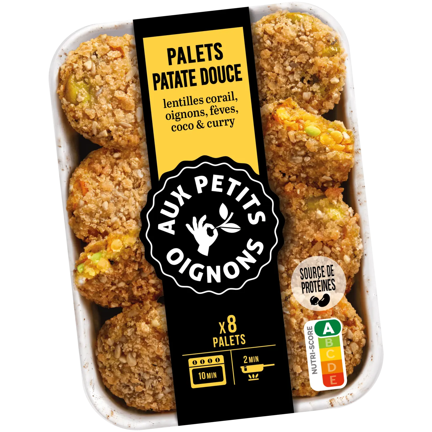 Aux Petits Oignons - Palets patate douce