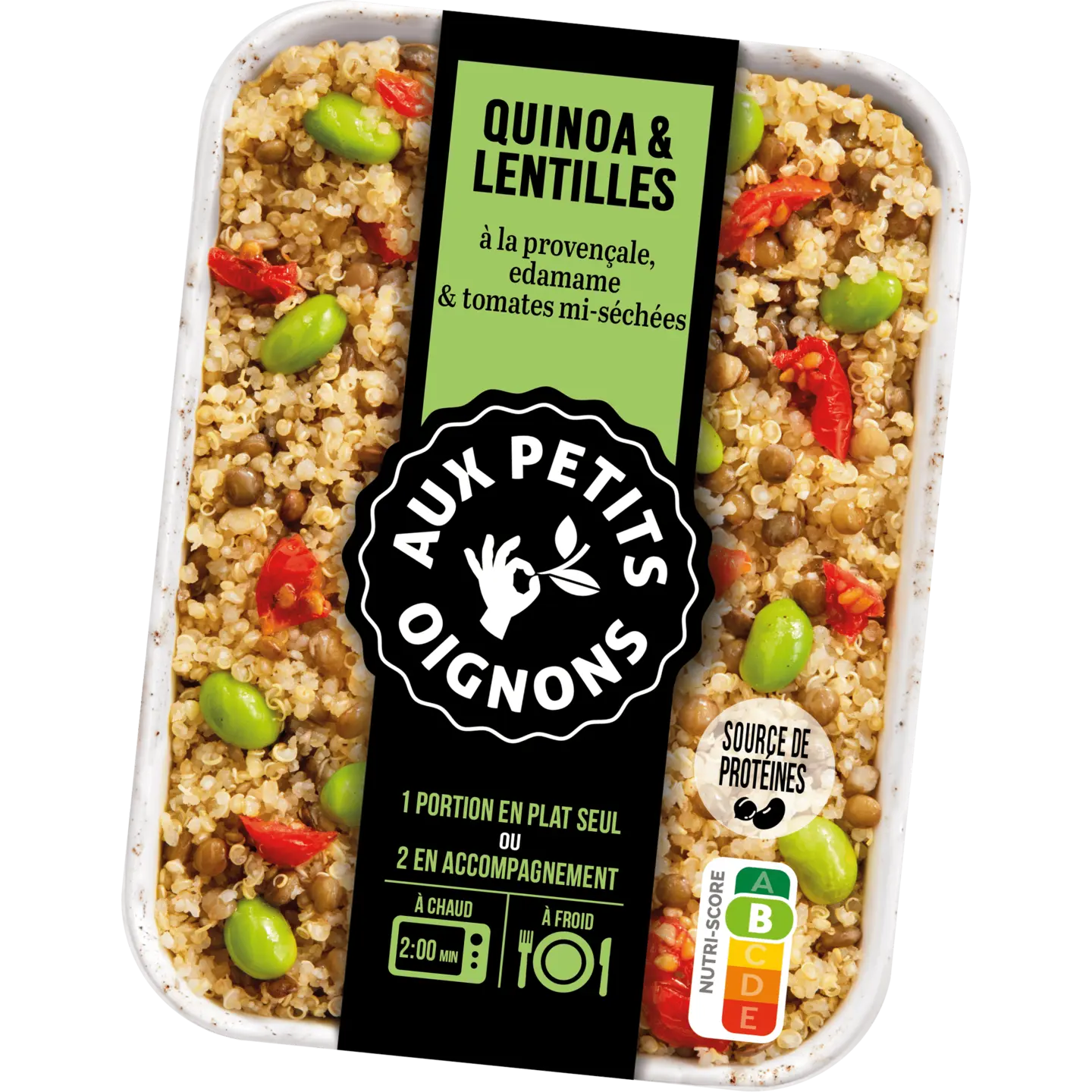 Aux Petits Oignons - quinoa lentilles